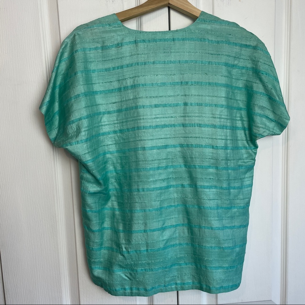 90s SILK Co-Ord Skirt & Top Set - Picture 4 of 16